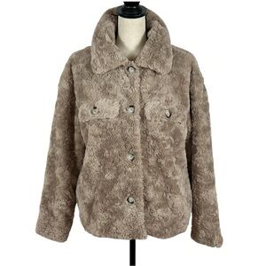 CI SONO Women’s Teddy Jacket Size Medium